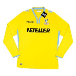 2014-15 Crystal Palace Macron Away Long Sleeve Football Shirt