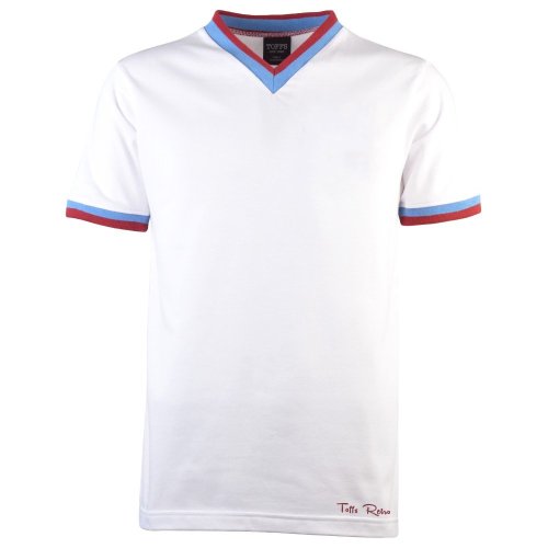 Toffs Classic Retro White Short Sleeved Shirt