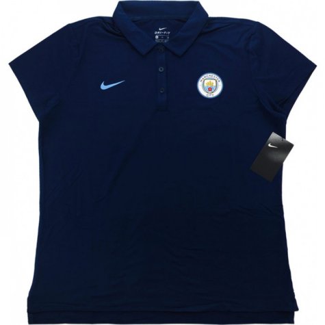 2017-18 Manchester City Player Issue Polo T-Shirt *BNIB* Womens (XL)