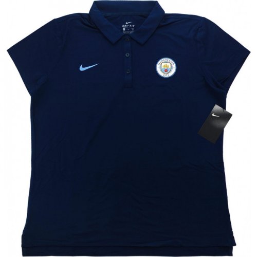 2017-18 Manchester City Player Issue Polo T-Shirt *BNIB* Womens (XL)