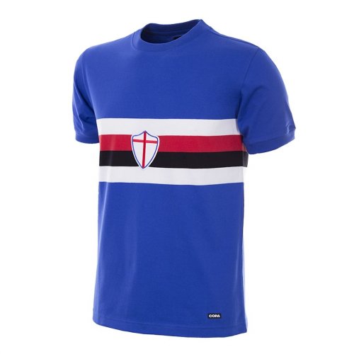 U. C. Sampdoria 1975 - 76 Retro Football Shirt