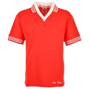 TOFFS Classic Retro Red Short Sleeved Shirt TOFFS Classic Retro Red Short Sleeved Shirt
