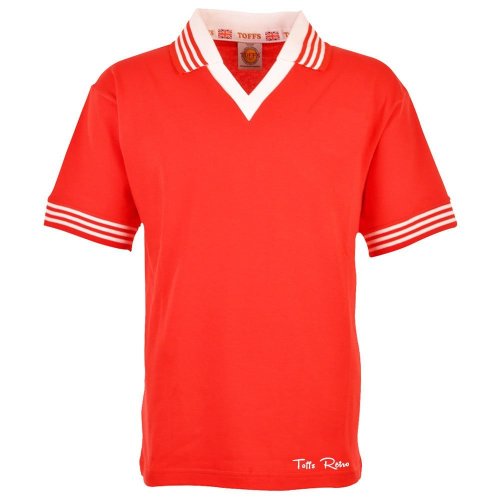 TOFFS Classic Retro Red Short Sleeved Shirt