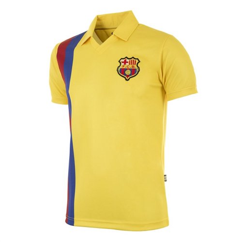 FC Barcelona 1981 - 82 Away Retro Football Shirt