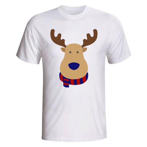 Barcelona Rudolph Supporters T-shirt (white)