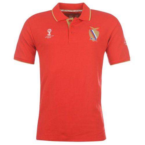 Russia 2014 FIFA Core Polo Shirt (Red) - Kids