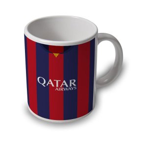 Barcelona 14/15 Football Retro Ceramic Mug Barcelona 14/15 Football Retro Ceramic Mug