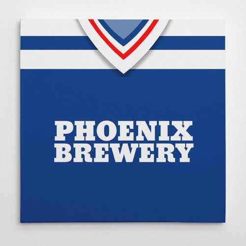 Brighton 1985 Football Canvas Print