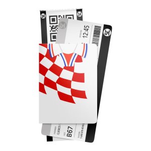 Croatia 1998 Retro Passport Holder