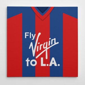 Crystal Palace 1998 Football Canvas Print