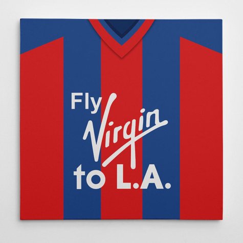 Crystal Palace 1998 Football Canvas Print