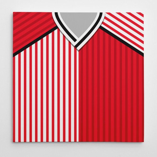 Denmark 1986 Football Canvas Print