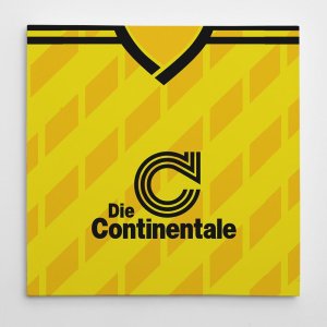 Borussia Dortmund 1986 Football Canvas Print