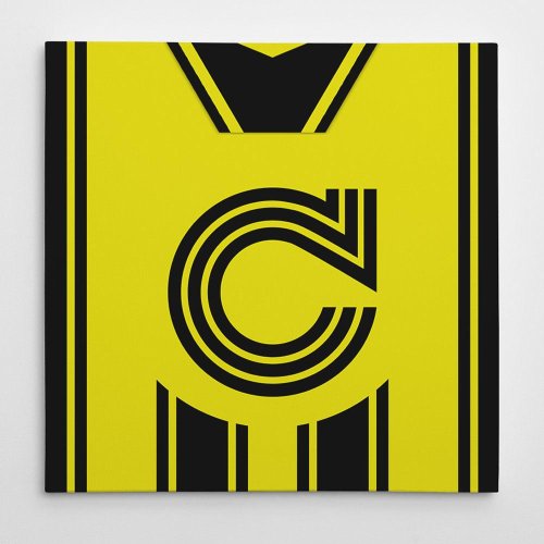 Borussia Dortmund 1997 Football Canvas Print