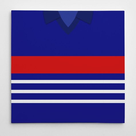 France 1984 Football Canvas Print