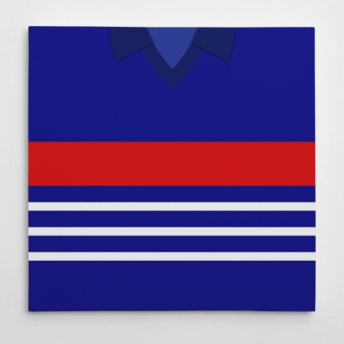France 1984 Football Canvas Print