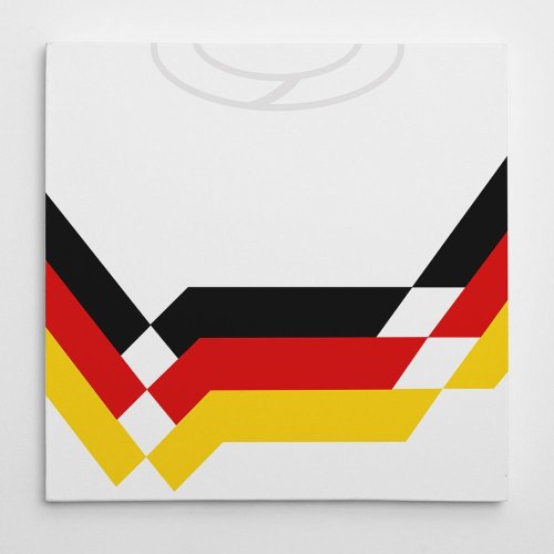Germany 1990 Football Canvas Print