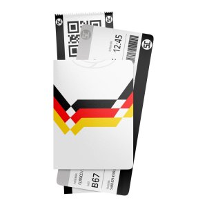 Germany 1990 Retro Passport Holder Germany 1990 Retro Passport Holder