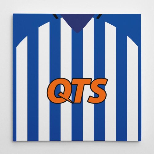 Kilmarnock 18/19 Football Canvas Print