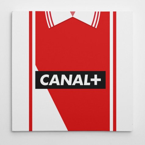 Monaco 1995 Football Canvas Print