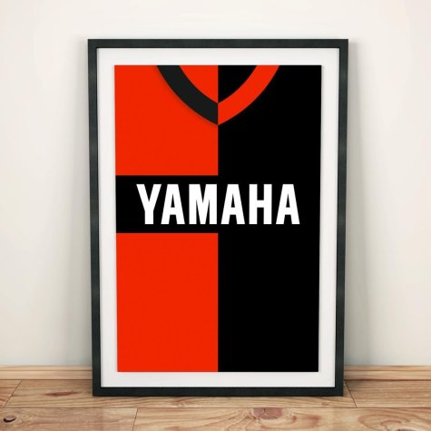 Newells Old Boys 1993 Football Shirt Art Print