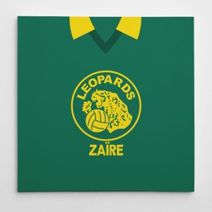 Zaire 1974 Football Canvas Print Zaire 1974 Football Canvas Print