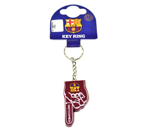 Barcelona No 1 Fan Keyring