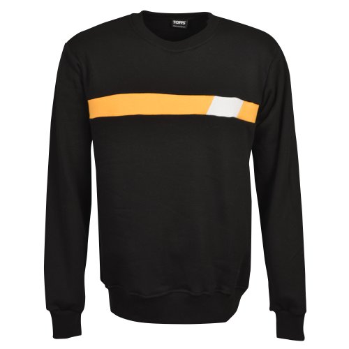 Black & Amber Panel Sweatshirt