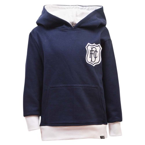 Kids Dundee Hoodie - Navy/White