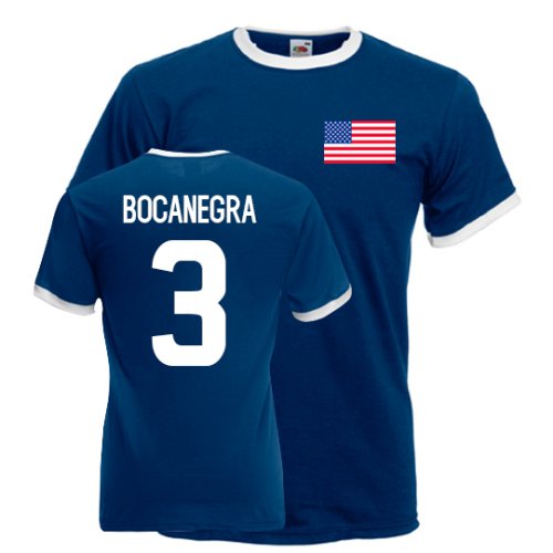 Carlos Bocanegra Usa Ringer Tee (navy)