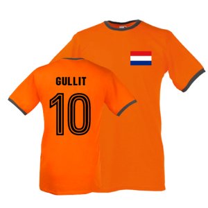 Ruud Gullit Holland Ringer Tee (orange)