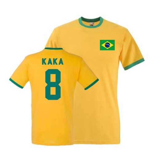 Kaka Brazil Ringer Tee (yellow)