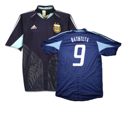 2004-05 Argentina Away Shirt (L) (Excellent) (BATISTUTA 9)