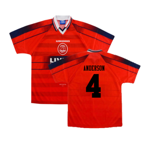 Aberdeen 1996-97 Home Shirt (L) (Excellent) (ANDERSON 4)