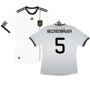 Germany 2010-11 Home Shirt (Very Good) (BECKENBAUER 5)