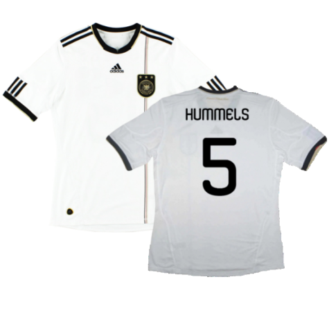 Germany 2010-11 Home Shirt (Very Good) (HUMMELS 5)