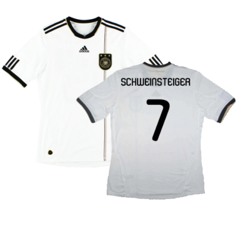 Germany 2010-11 Home Shirt (M) (Excellent) (SCHWEINSTEIGER 7)