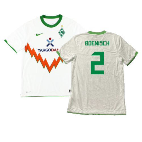 2010-2011 Werder Bremen Away Shirt (Very Good) (Boenisch 2)