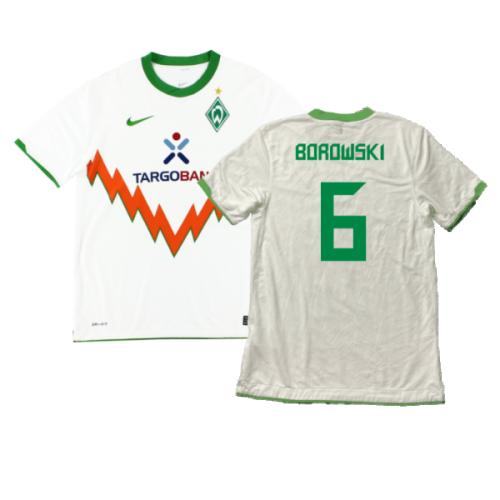 2010-2011 Werder Bremen Away Shirt (Very Good) (Borowski 6)