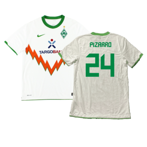 2010-2011 Werder Bremen Away Shirt (Very Good) (Pizarro 24)