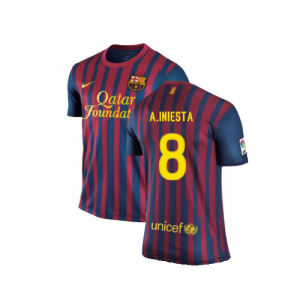 Barcelona 2011-12 Home Shirt (L) (Very Good)