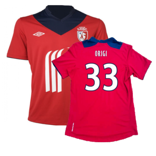 Lille 2012-13 Home Shirt (Very Good) (Origi 33)