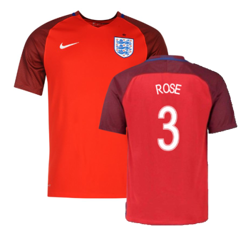 England 2016-17 Away Football Shirt (XL.Boys) (Excellent) (Rose 3)