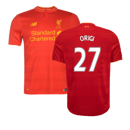 Liverpool 2016-17 Home Shirt (Mint) (Origi 27)