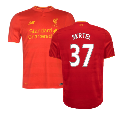 Liverpool 2016-17 Home Shirt (Mint) (Skrtel 37)