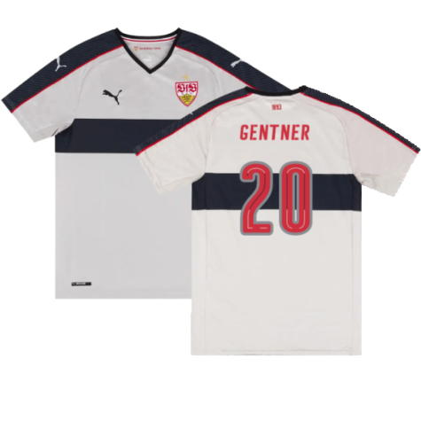 2016-2017 Stuttgart Third Shirt (No Sponsor) (Very Good) (Gentner 20)