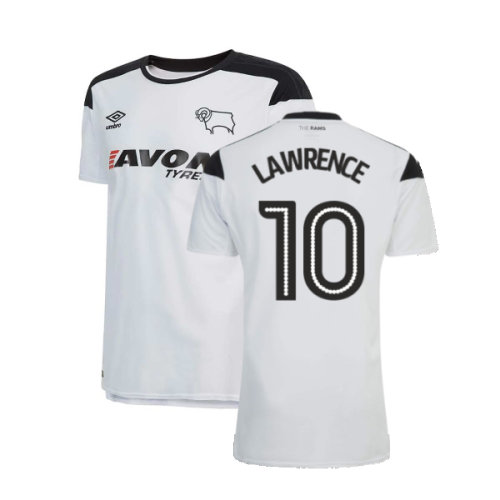 2017-2018 Derby County Home Football Shirt (XL) (Good) (Lawrence 10)