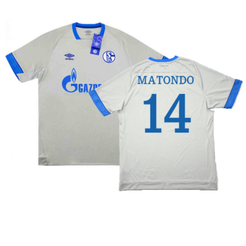 Schalke 2018-19 Away Shirt (Excellent) (Matondo 14)