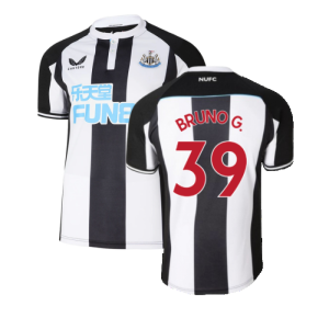 2021-2022 Newcastle United Home Shirt (M) (Mint) (BRUNO G. 39)