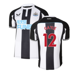 2021-2022 Newcastle United Home Shirt (M) (Mint) (GAYLE 12)